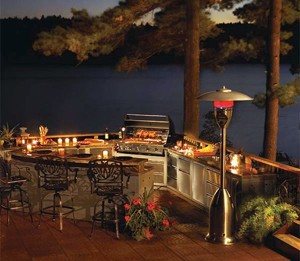 Heated Outdoor Kitchens - Connaughton Construction