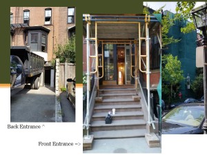 Current Project 310 Marlborough - Front and Back Entrances - Connaughton Construction